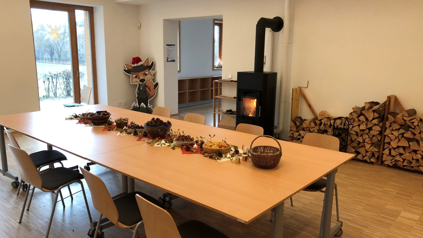 Waldsalon der Waldvilla im forum natura Jena